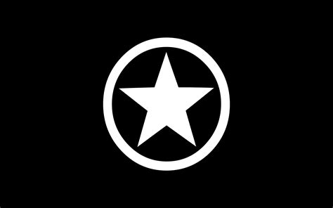 black star logo   black star logo png images