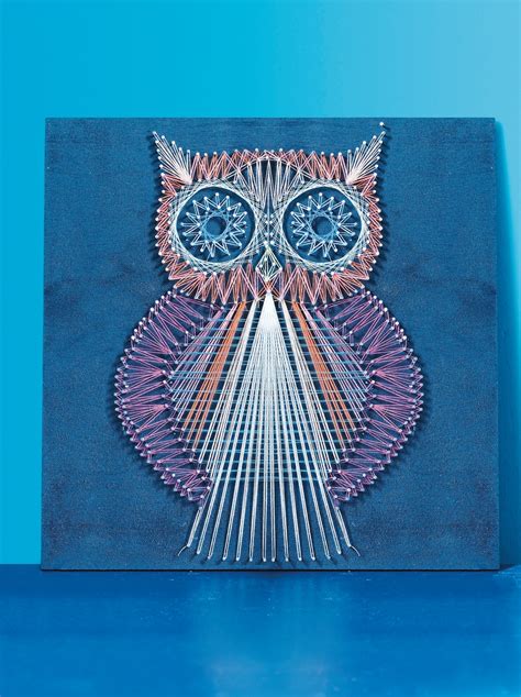 string art owl extract  string craft  lucy hopping