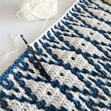 mosaic crochet  easy leelee knits