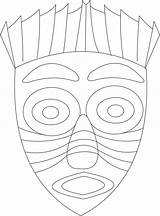 Mayan Tribal Kathakali Indio Afrikanische Masque Masques Africain Masken Africains Mascaras Africanas Máscaras Mascara Azcoloring Colorier Orientacionandujar Infantiles sketch template