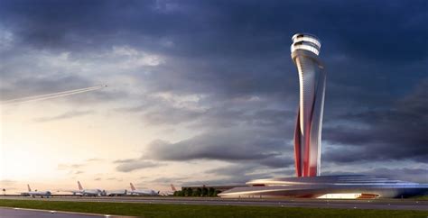 innovatieve verkeerstoren voor grootste vliegveld ter wereld stedebouw architectuur