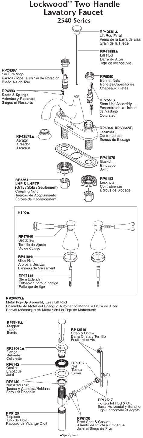 kingston faucet parts diagram moen single handle kitchen faucet parts images