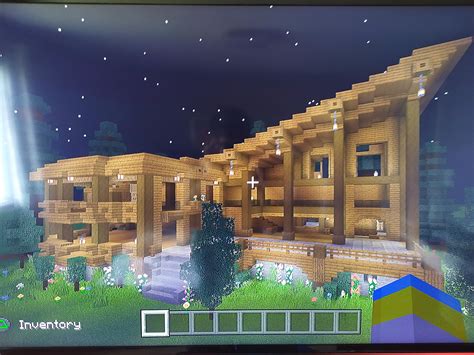 cabin house   rminecraft