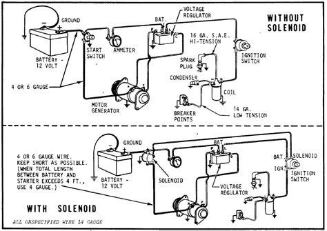 automobile voltage regulator wiring diagram wiring  life