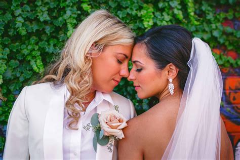 lesbian wedding at mymoon nyc wedding photographer erica camille