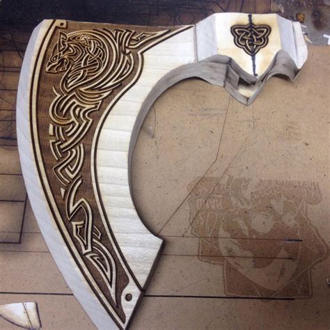 viking axe engraved details  spgraphix  deviantart
