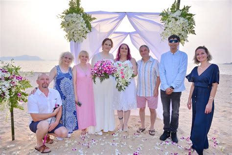 same sex marriage western wedding ceremony krabi thailand
