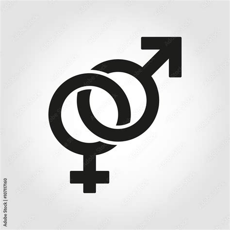 Vector Sex Symbol Icon Set Sex Symbol Icon Object Sex Symbol Icon