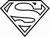 Superman Svg Shield Logo Pages Coloring  Printable Autism Print Other Size Logos Pngkit Pixels Wikia Version sketch template