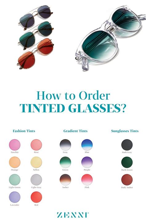 How To Order Tinted Glasses Zenni Optical Tinted Glasses Tinted