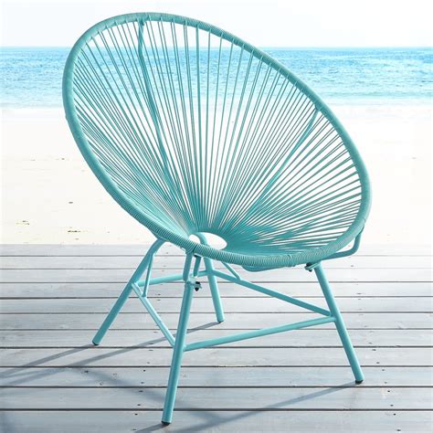 luca oval turquoise chair  turquoise
