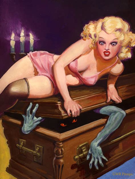 not pulp covers gwrpinups happy halloween from gwr pinups and