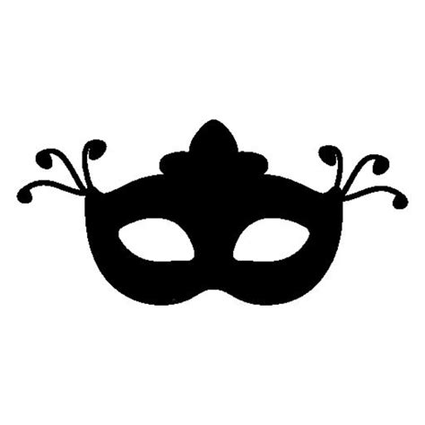 masquerade mask clipart black  images  clkercom vector clip