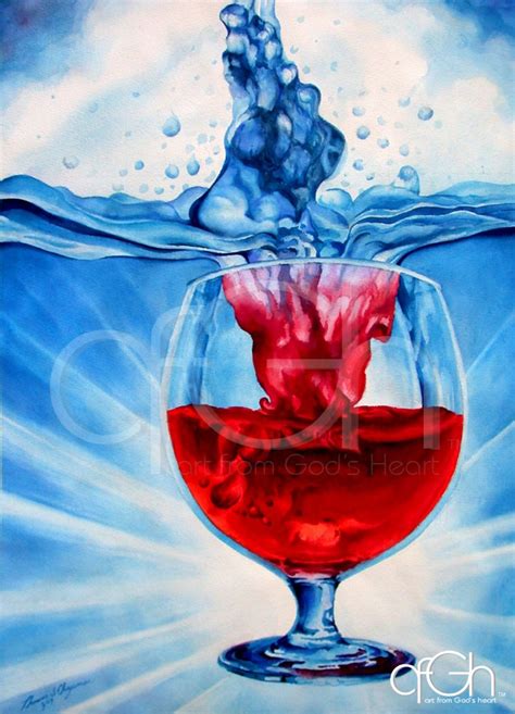 water  wine