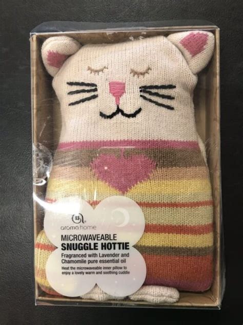 Aroma Home Microwaveable Snuggle Hottie Essential Oil Fragranced Pillow