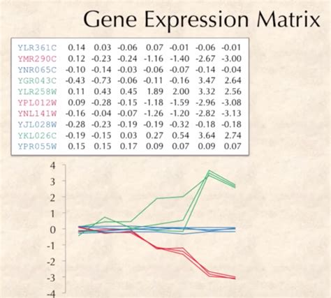 gene expression matrix gohantimes