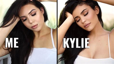 Kylie Jenner Natural Glam Makeup Tutorial Recreating