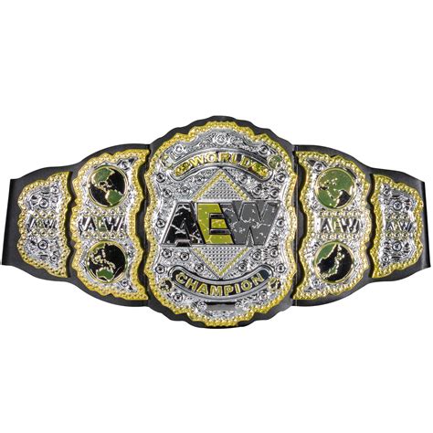 buy  elite wrestling aew world championship belt authentic design