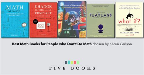 Best Math Books For People Who Don T Do Math Five Books Reader List