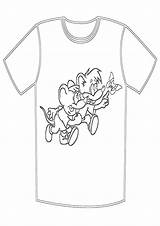 Shirt Coloring Pages Shirt6 sketch template