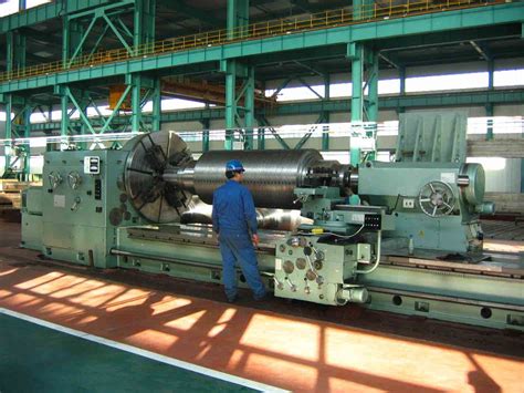 large heavy duty horizontal conventional lathe machine  turning