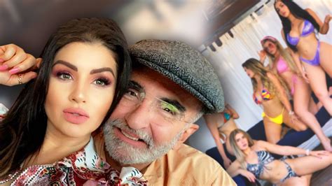 vicente fernandez jr presenta  su novia   sus cunadas en bikini univision famosos univision