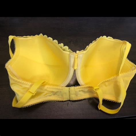 Intimates And Sleepwear Smart Sexy Yellow Padded Sexy Push Up Bra 36dd