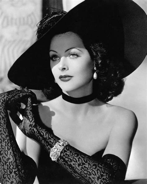 Hedy Lamarr 1913 – 2000 Starred In Ziegfeld Girl Samson And