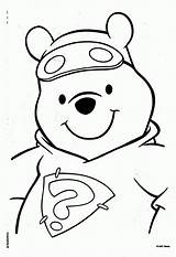 Coloring Pooh Bear Pages Popular sketch template