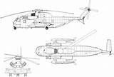 Ch 53 Stallion Sikorsky Sea Blueprint Aircraft Military Helicopter Ch53 Blueprints Drawings Drawingdatabase Modeling Tiger Airplane Attack Eurocopter sketch template