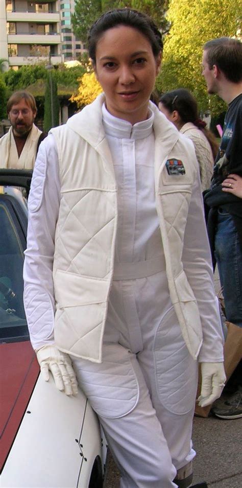 leia on hoth costume cosplay pinterest