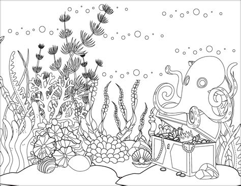 ocean themed coloring pages  etsy uk