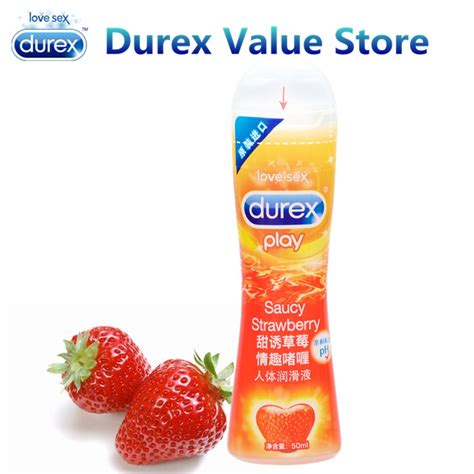 durex lubricant strawberry 50ml sexuales anal analgesic oral gel water