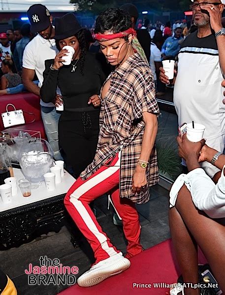 teyana taylor and her gorge mom party in atl [spotted