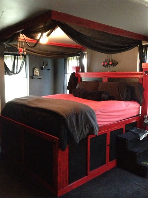 Items Similar To King Size Midevil Captains Bed On Etsy