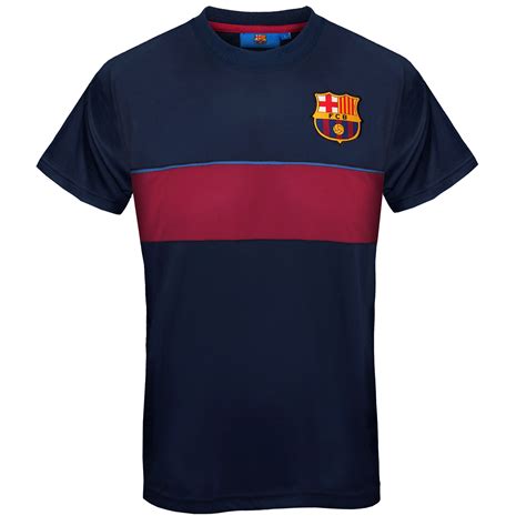 fc barcelona official football gift mens poly training kit  shirt ebay