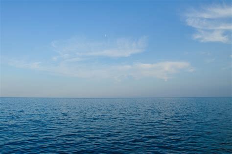 stock photo  horizon ocean salt water