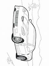 Corvette Coloring Pages Stingray Getcolorings sketch template