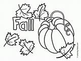 Printable Fall Colouring sketch template