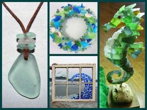 Sea Glass Crafts Ideas Beach Style Decor Summer Decorating Ideas Sea