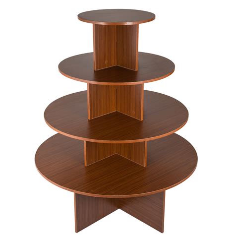 multi tiered squareround display stand robust product display home