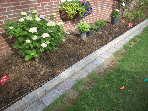 lovable cheap flower bed edging ideas