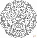 Coloring Mandala Circles Circle Pages Celtic Printable Mandalas Popular Coloringhome sketch template