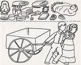 Pioneer Coloring Handcart Clipart Lds Pages Clip Kids Children Cart Activities Cliparts Clipground Happy Primary Supplies Popular Singing Library Choose sketch template