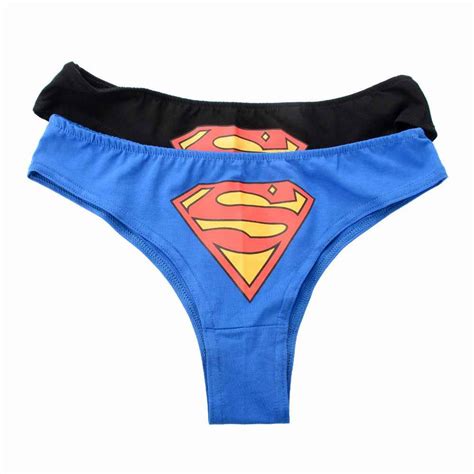 Women Sexy Batman G String Thongs Lingerie Underwear Briefs Panties