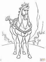 Coloring Pages Rider Flynn Maximus Tangled Disney Rapunzel Looking Horse Princess Sheets Printable Color Kids Colouring Books Book Colors Getcolorings sketch template