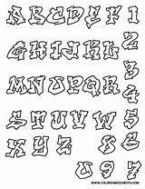 Graffiti Fonts Kids Paint Alphabet Graffitti sketch template