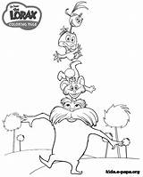 Lorax Coloring Pages Activity Colouring Sketch Drawing Choose Board Printable Unless Coloringpagesfortoddlers Print Tree Template sketch template
