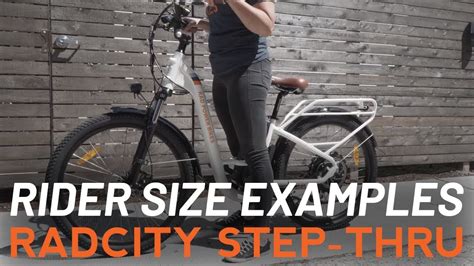 radcity step  rider size examples youtube