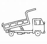 Dumper Truck Coloring Anonymous Colored Coloringcrew Gif Color sketch template